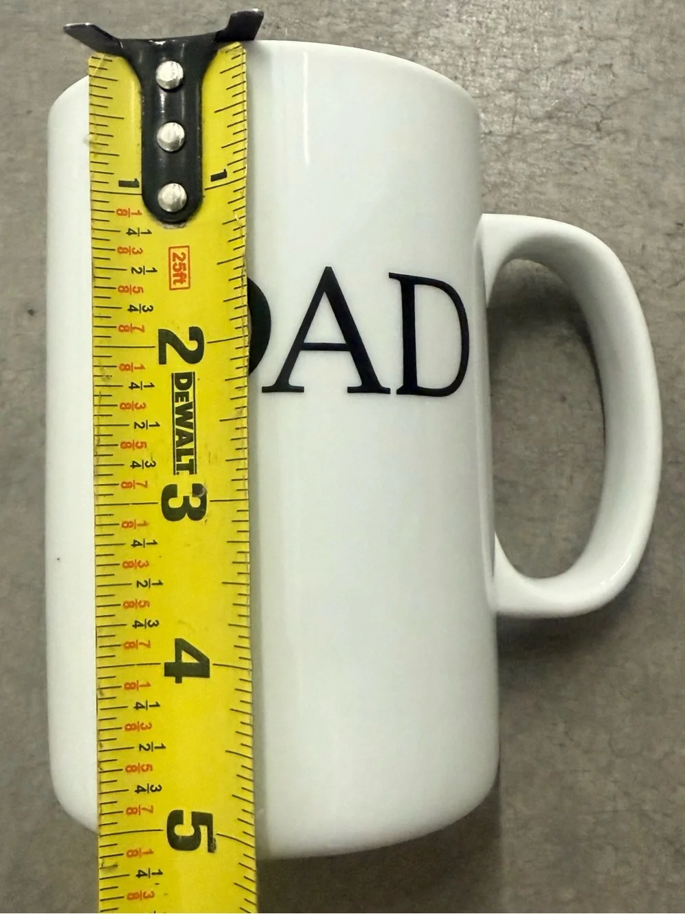 Williams Sonoma Porcelain “Dad” Mug. The Perfect Father’s Day Gift